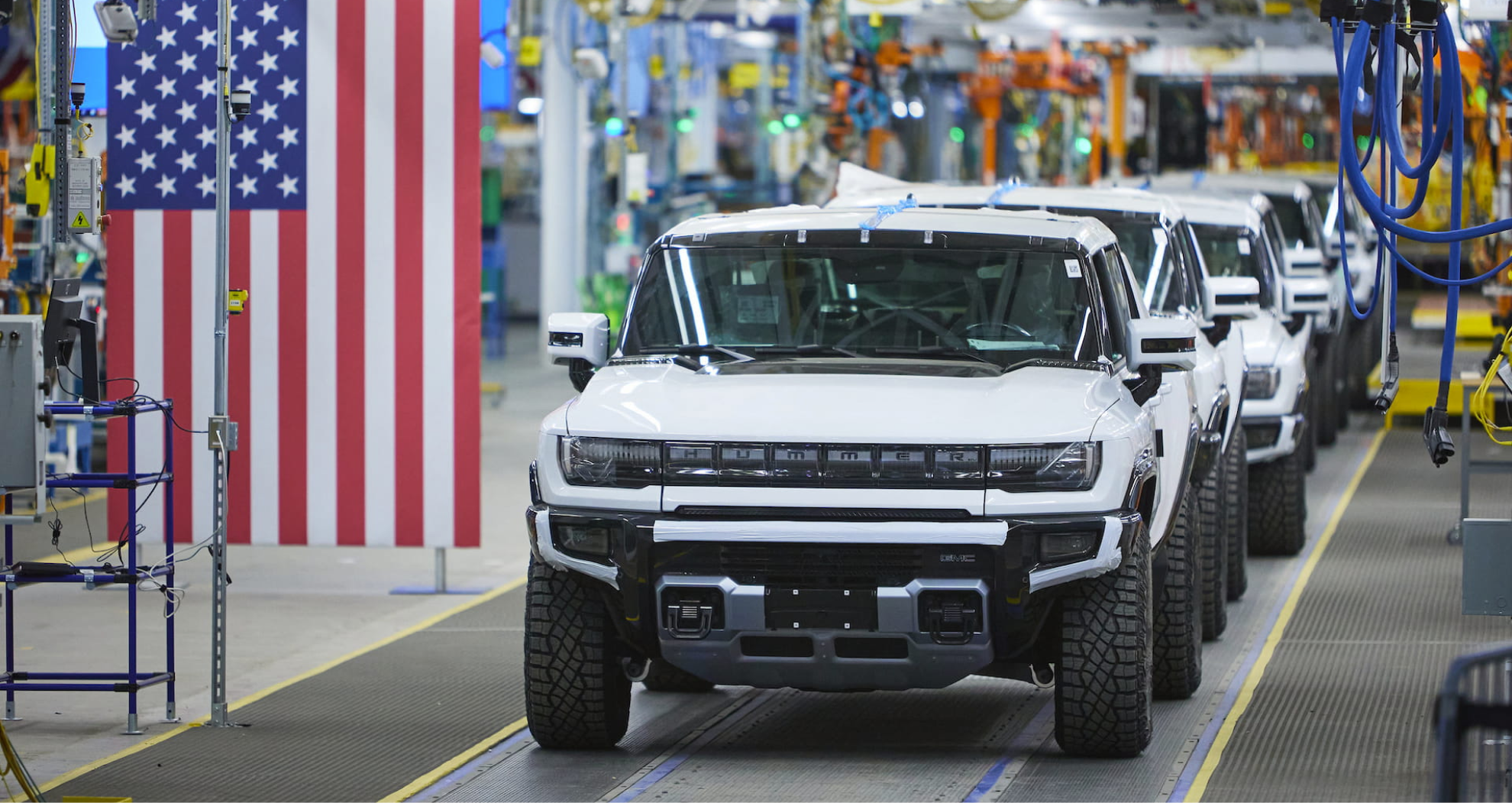 General Motors Factory Line